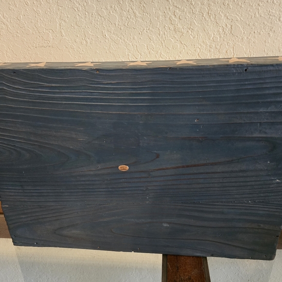 Rustic American Flag Patriotic Serving Tray - Picture 9 of 9